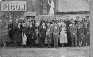 La famille devant la forge Pellen